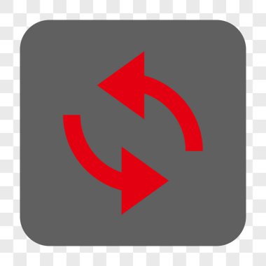 Exchange okları yuvarlak kare düğme