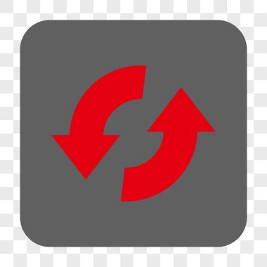 Exchange okları yuvarlak kare düğme