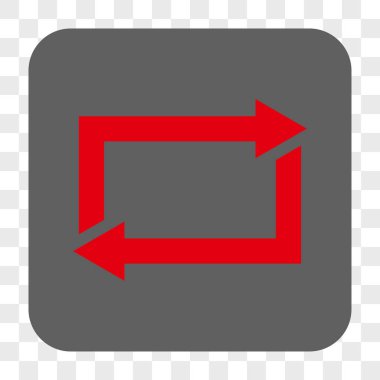 Exchange okları yuvarlak kare düğme