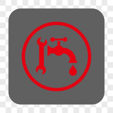 Sıhhi tesisat yuvarlak kare düğme