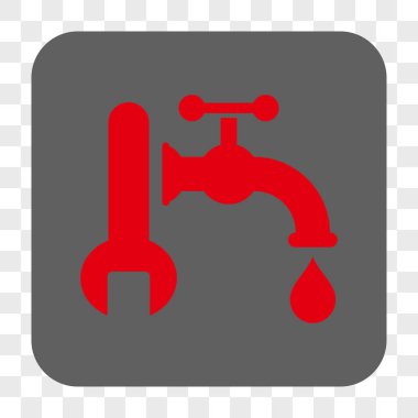 Sıhhi tesisat yuvarlak kare düğme