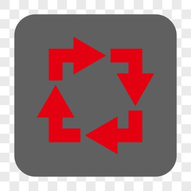 Geri Dönüşümlü Kare Düğmesi