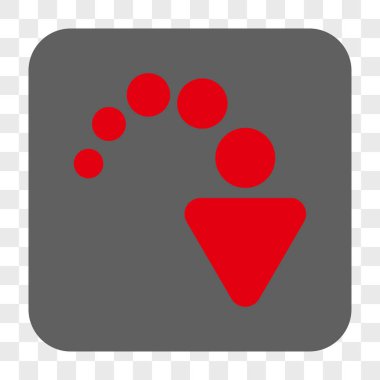 Yuvarlatılmış Kare düğme Yinele