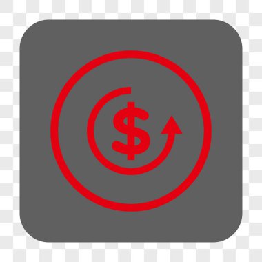 Yuvarlatılmış Kare düğme geri ödeme