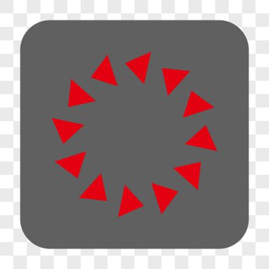 Döndürme Ccw yuvarlak kare düğme