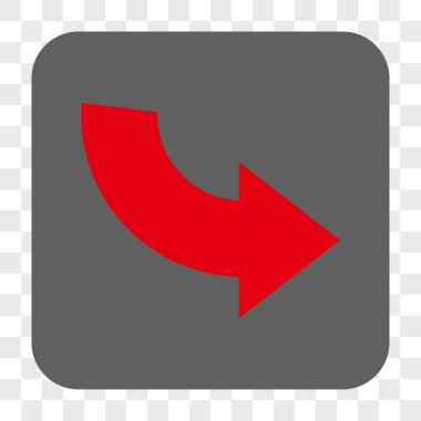 Döndürme Ccw yuvarlak kare düğme