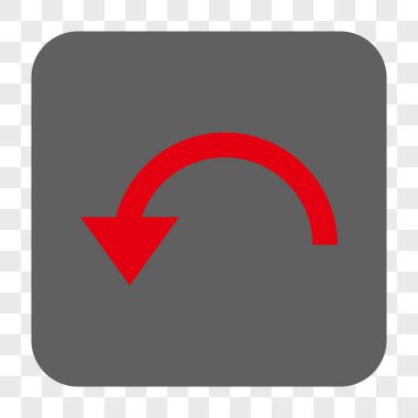 Döndürme Ccw yuvarlak kare düğme