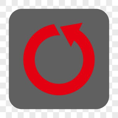 Döndürme Ccw yuvarlak kare düğme