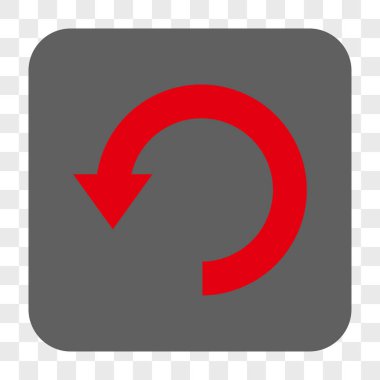 Yuvarlatılmış Kare düğmesini basılı döndürmek