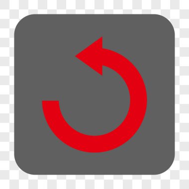 Sola Döndür yuvarlak kare düğme