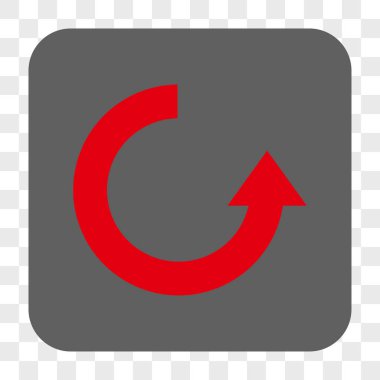 Yuvarlatılmış Kare düğmesini yukarı Döndür