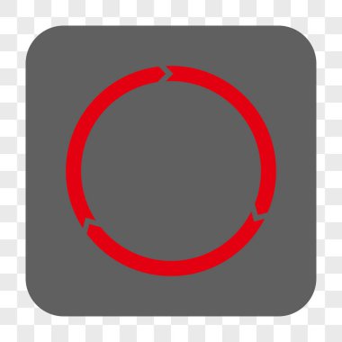 Döndürme yuvarlak kare düğme