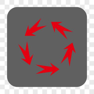 Döndürme yuvarlak kare düğme