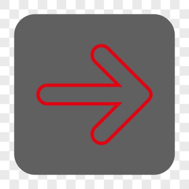 Yuvarlak ok sağ yuvarlak kare düğme