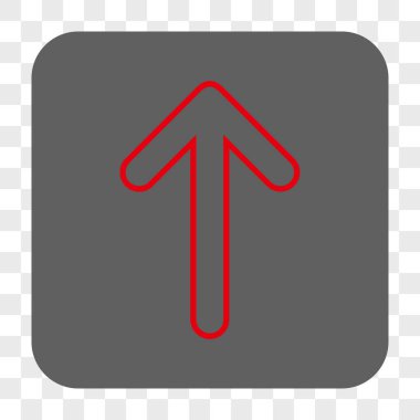 Yuvarlatılmış Kare düğmesini yukarı yönlü ok