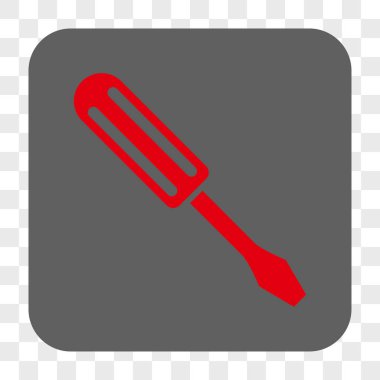 Tornavida yuvarlak kare düğme