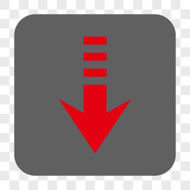 Yuvarlatılmış Kare düğmesini basılı göndermek