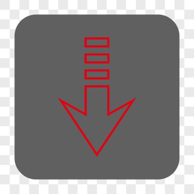 Yuvarlatılmış Kare düğmesini basılı göndermek