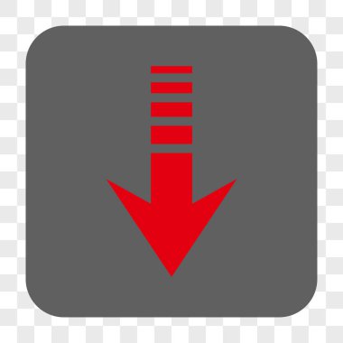 Yuvarlatılmış Kare düğmesini basılı göndermek