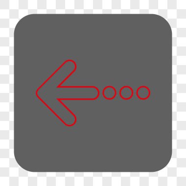 Sol yuvarlak kare düğme göndermek