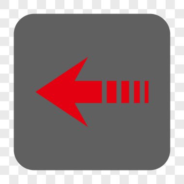 Sol yuvarlak kare düğme göndermek