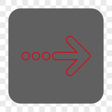 Sağ yuvarlak kare düğme göndermek