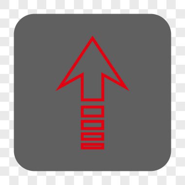 Yuvarlatılmış Kare düğmesini yukarı gönder