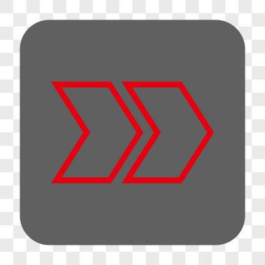 Şu yuvarlak üst karakter kare düğme