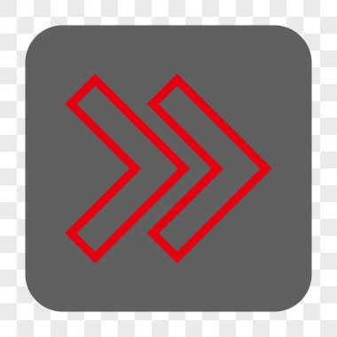 Şu yuvarlak üst karakter kare düğme