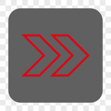 Şu yuvarlak üst karakter kare düğme