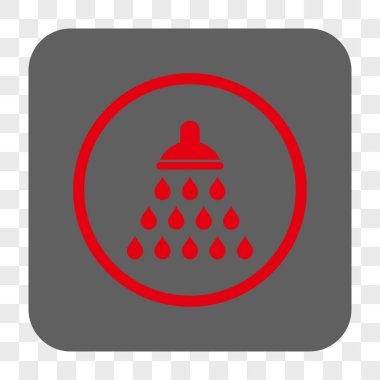 Duş yuvarlak kare düğme