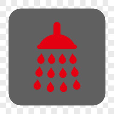 Duş yuvarlak kare düğme