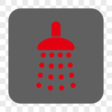 Duş yuvarlak kare düğme