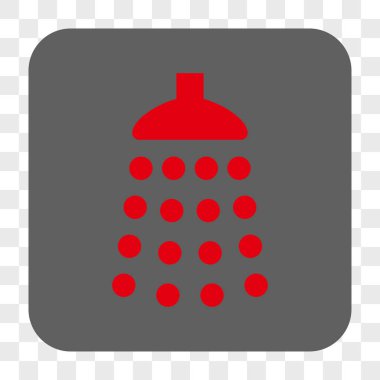 Duş yuvarlak kare düğme