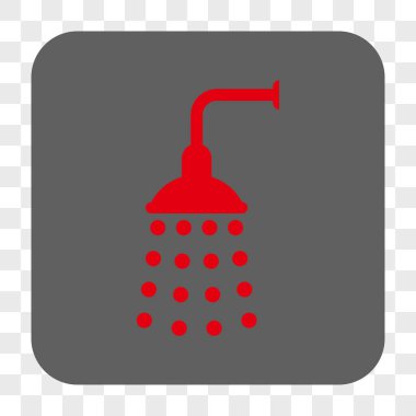 Duş yuvarlak kare düğme