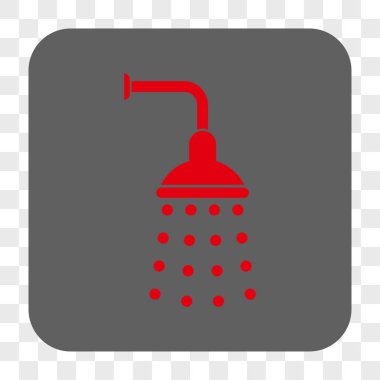 Duş yuvarlak kare düğme