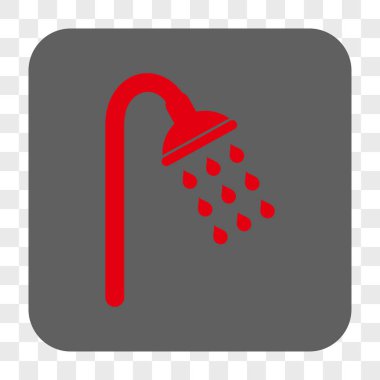 Duş yuvarlak kare düğme