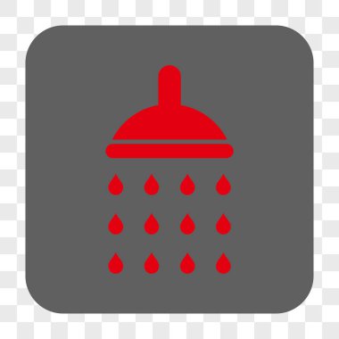 Duş yuvarlak kare düğme