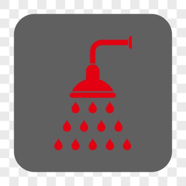 Duş yuvarlak kare düğme