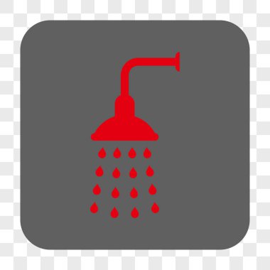 Duş yuvarlak kare düğme