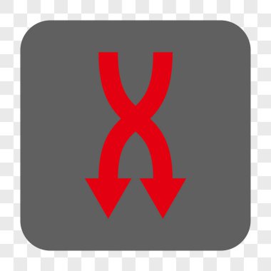 Yuvarlatılmış Kare düğme aşağı okları shuffle