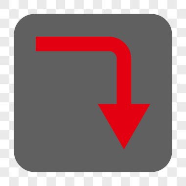 Yuvarlatılmış Kare düğmesini basılı açmak