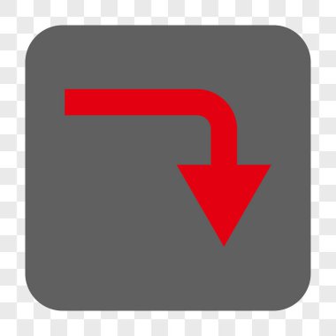 Yuvarlatılmış Kare düğmesini basılı açmak