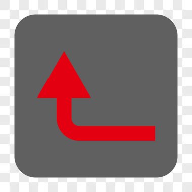 İleriye doğru yuvarlatılmış kare düğmesini kapatma