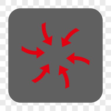 Oklar yuvarlak kare düğme burgu