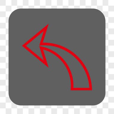 Yuvarlatılmış Kare düğme geri al