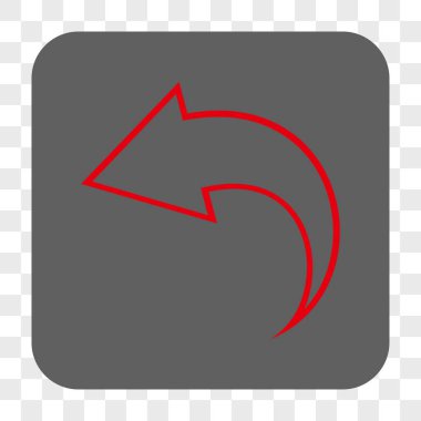 Yuvarlatılmış Kare düğme geri al