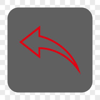 Yuvarlatılmış Kare düğme geri al