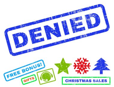 Denied Rubber Stamp