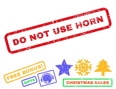 Boynuz lastik damgası kullanmayın